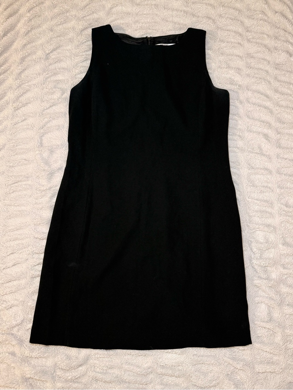 Nygard Black Sleeveless Shift Dress Petite 12